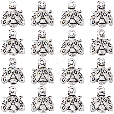 SUNNYCLUE 100Pcs Tibetan Style Alloy Charms TIBE-SC0001-92-1