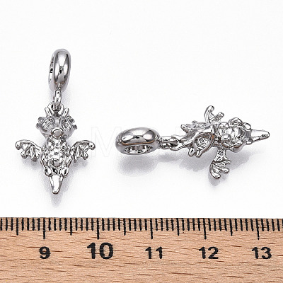 Alloy European Dangle Charms MPDL-S067-024P-1