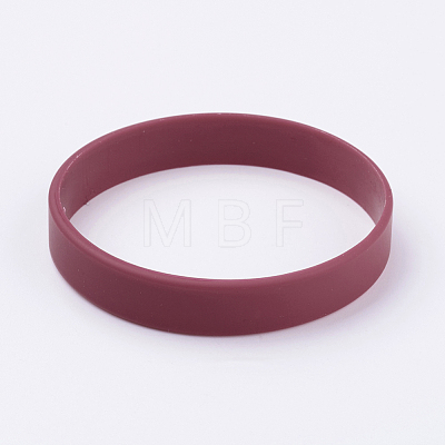 Silicone Wristbands Bracelets BJEW-J176-180-09-1