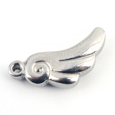 201 Stainless Steel Wing Charms X-STAS-Q192-29-1