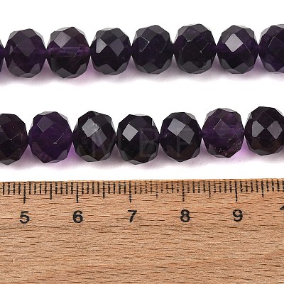 Natural Amethyst Beads Strands GG-CBA59DD-A01-6x10mm-1
