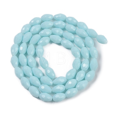Opaque Solid Color Beads Strands LS-EGLA-N013-P6mm-D11-1
