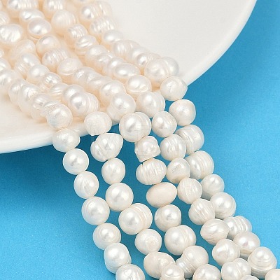 Natural Cultured Freshwater Pearl Beads Strands PEAR-I007-07Y-11A-1