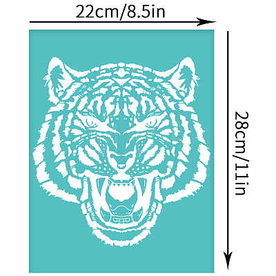 Self-Adhesive Silk Screen Printing Stencil DIY-WH0338-078-1