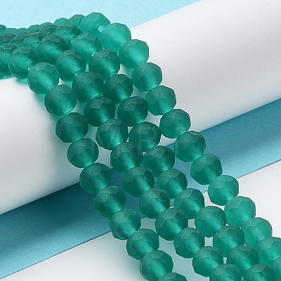 Transparent Glass Beads Strands EGLA-A034-T2mm-MD18-1