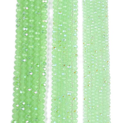 Electroplate Glass Beads Strands EGLA-A044-J6mm-L01-1