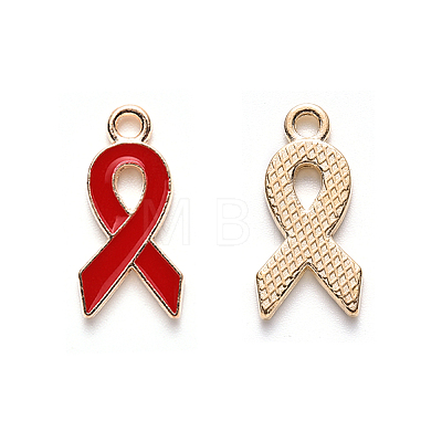 Alloy Enamel Pendants ENAM-YW0001-17B-1