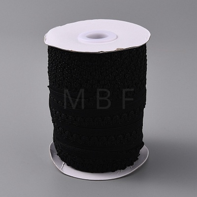 Polyester Elastic Cords with Single Edge Trimming EC-WH0020-06B-1