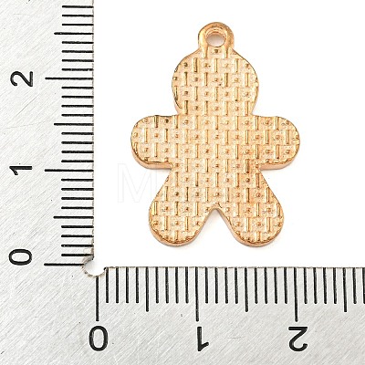 Christmas Theme Alloy Enamel Pendants ENAM-M221-01KCG-08-1