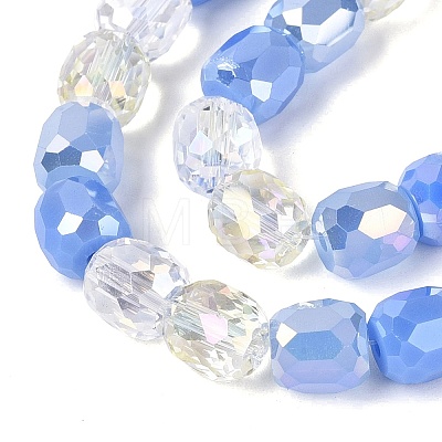 Electroplate Mixed Styles Glass Beads Strands EGLA-N022-13A-A06-1