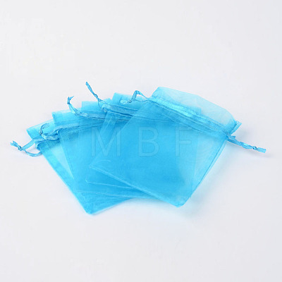 Organza Gift Bags with Drawstring OP-R016-9x12cm-17-1