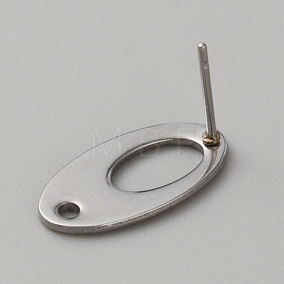 304 Stainless Steel Stud Earring STAS-WH0017-029P-1