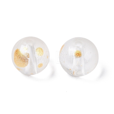 Frosted Baking Paint Glass Beads LS-DGLA-N005-8mm-01-1