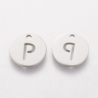 201 Stainless Steel Charms STAS-Q201-T051-P-1