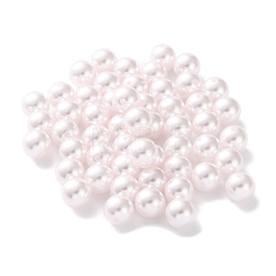 Plastic Imitation Pearl Beads FIND-M059-01C-08-1