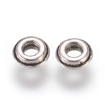 Tibetan Style Alloy Spacer Beads X-LF0556Y-NF-1