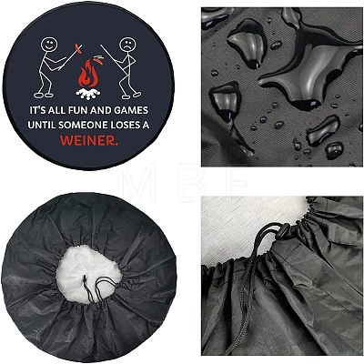 Polyester Tyre Cover AJEW-WH0225-009-1