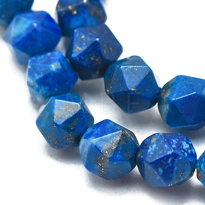 Natural Lapis Lazuli Beads Strands G-K303-B01-6mm-1