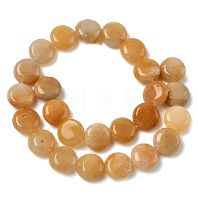 Natural Topaz Jade Beads Strands G-L648-B20-15mm-1