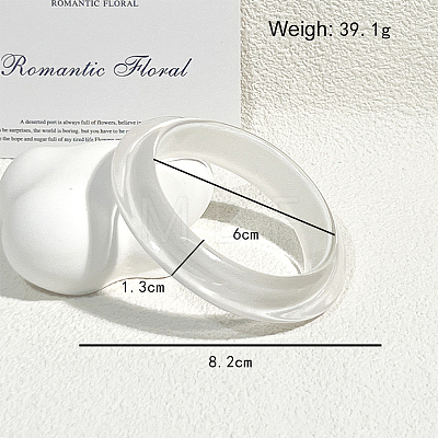 Fashionable Resin Bangles for Women FS-WG29C5A-02-1