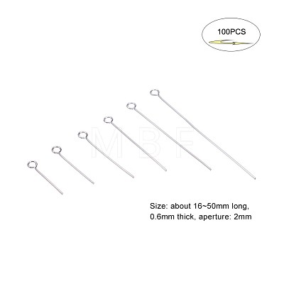 Stainless Steel Eye Pin Sets STAS-YW0001-03P-1