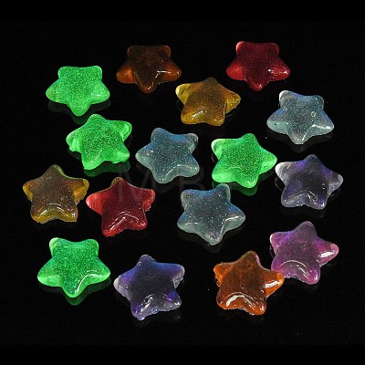 Luminous Resin Decoden Cabochons RESI-K036-13-1