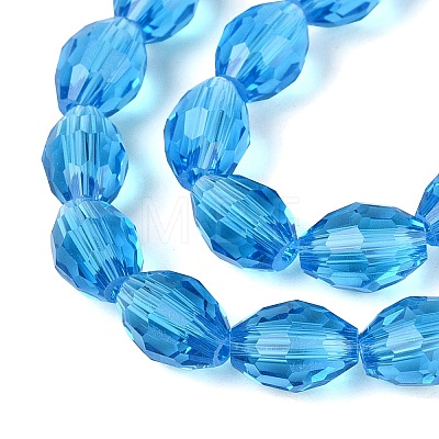 Transparent Glass Beads Strands GLAA-N071-01A-A12-1