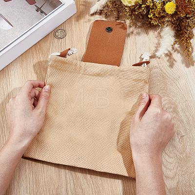 Canvas Cloth Outdoor Foraging Bags AJEW-GF0014-62A-1