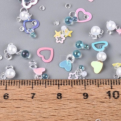 Plastic & Resin & Glass Shining Nail Art Glitter MRMJ-T080-13E-1