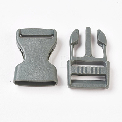 PP Plastic Side Release Buckles X-KY-WH0009-07-1