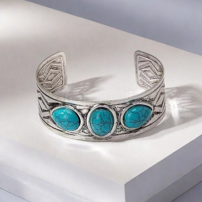 Alloy Cuff Bangles for Women FS-WG9514E-01-1