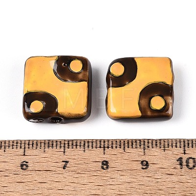 Handmade Porcelain Ceramic Beads PORC-T135-05E-1