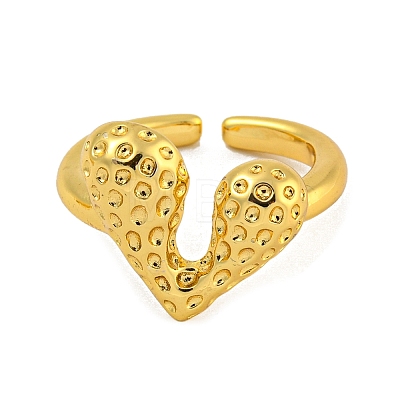 Brass Cuff Rings for Women RJEW-E294-06G-02-1