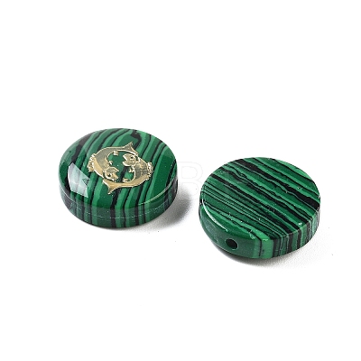 Synthetic Malachite Beads G-F775-D07-1