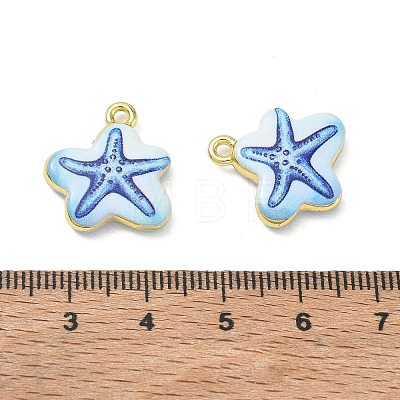 Printed Brass Pendants KK-CBA84C5-13G-01-1