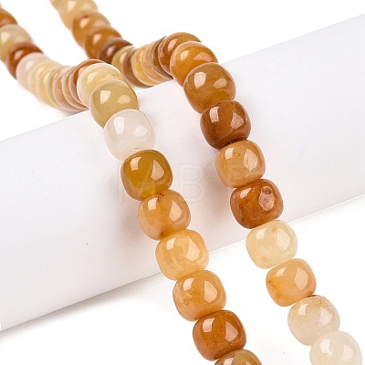 Natural Topaz Jade Beads Strands G-T138-137-1