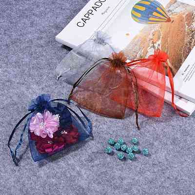 Mixed Color Organza Gift Bags X-OP001M-1