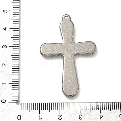 304 Stainless Steel Pendants STAS-P449-03B-P-1