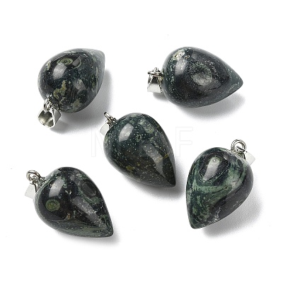 Natural Kambaba Jasper Pendants GG-K002-13A-1