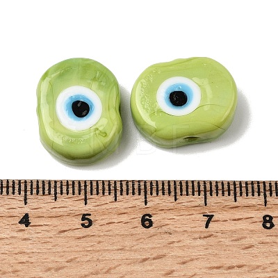 Handmade Evil Eye Lampwork Beads LS-LAMP-G168-02-05-1