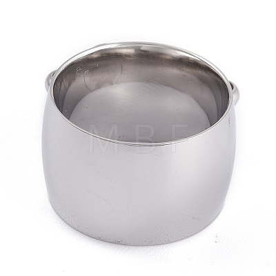Unisex 304 Stainless Steel Finger Rings RJEW-K233-13B-P-1