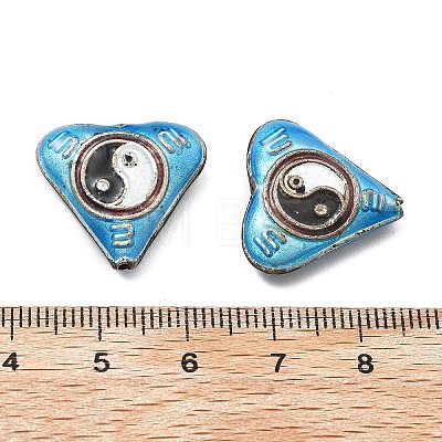 Handmade Cloisonne Beads CLB-Q002-02C-1