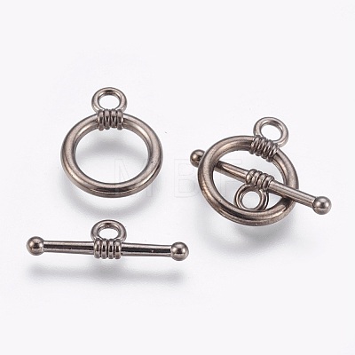 CCB Plastic Toggle Clasps CCB-J027-77B-1