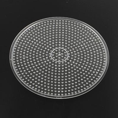 Flat Round ABC Plastic Pegboards used for 5x5mm DIY Fuse Beads DIY-Q009-52-1