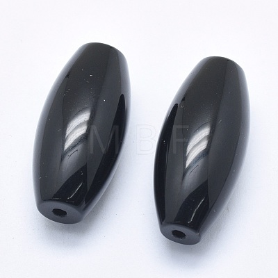 Natural Obsidian Beads G-P384-T22-1