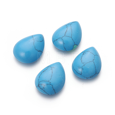 Synthetic Turquoise Cabochons G-I214-D15-15x20mm-1
