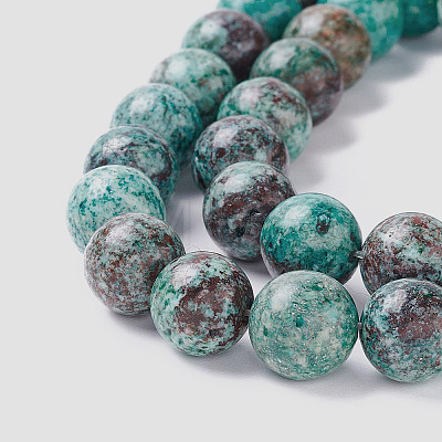 Natural Chrysocolla Beads Strands G-I318-09D-1