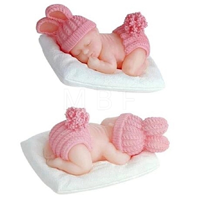 Baby Shape Candle DIY Food Grade Silicone Mold PW-WG30255-01-1