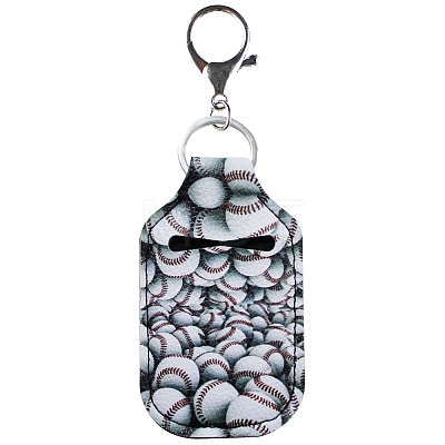 Imitation Leather Keychains PW-WGFC10C-01-1