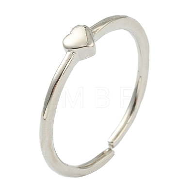 Brass Cuff Rings RJEW-L100-006-1